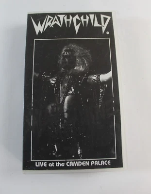 RARE WRATHCHILD (UK) LIVE at the Camden Palace LONDON 1984 VHS ORIGINAL OOP glam Foto 1 de 4