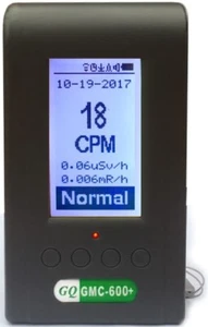 GQ GMC-600 Plus Geiger Counter Radiation Detector  Alpha Beta Gamma X-ray - Picture 1 of 5
