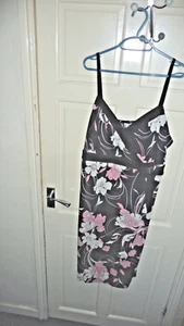 Strapless V Neck Summer Dress Size 24 - Picture 1 of 2
