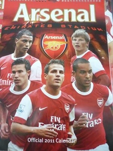 DER OFFIZIELLE ARSENAL FOOTBALL CLUB A3 KALENDER - 2011 - Bild 1 von 1