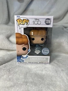 Funko Pop! Disney - #1318 Colección Diamante Cenicienta Exclusivo En Protector - Imagen 1 de 7