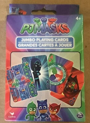 Tarjetas de juego PJ Masks Jumbo NUEVAS Foto 1 de 4