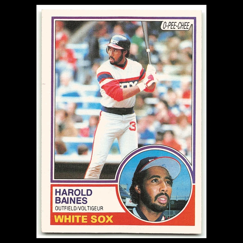 Harold Baines #177 1983 O-Pee-Chee Chicago White Sox Baseball Card MLB NM - Image 1 of 3