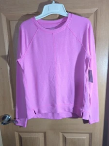 Danskin Girl's XL 14/16 Pink Top Pullover Active Wear Soft With Tags - Picture 1 of 10
