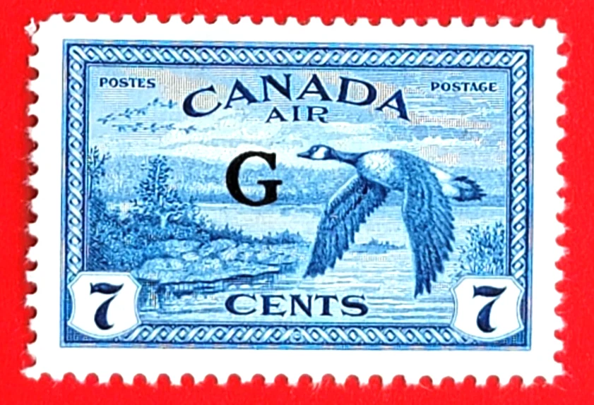 Canada Stamp CO2 BOB Airmail G Overprint MLH VF - Image 1 of 1