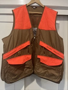Beretta Field Vest Hunting Shooting Visibility Outdoors Brown Orange Men’s 2XL - Picture 1 of 8
