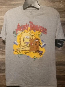 NWOT Officially Licensed Nickelodeon The Angry Beavers Unisex Adult T-Shirt M - Picture 1 of 5
