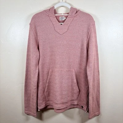 Poncho de Playa Faherty Baja Sudadera con Capucha Talla M Desteñido Mesa Rosa Espiga Algodón Orgánico Foto 1 de 4
