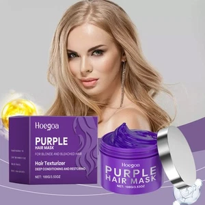 Hoegoa Keratin Hair Mask Moisturizes And Nourishes Hair And Repair Dry - Picture 1 of 6