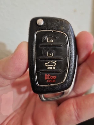 Chaveiro flip fabricante de equipamento original 2015 2016 2017 2018 2019 2020 Hyundai Tucson - Imagem 1 de 4