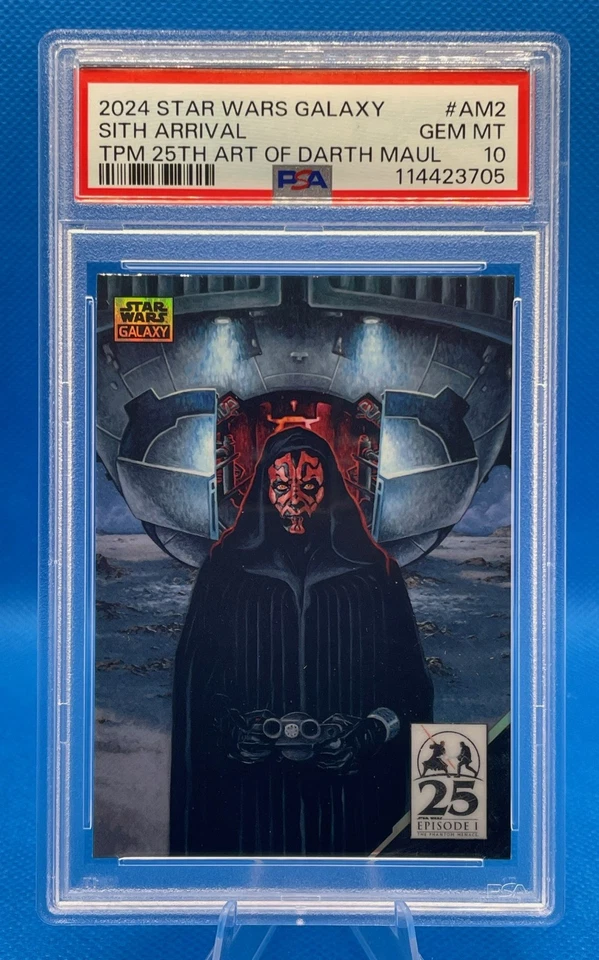 2024 Star Wars Galaxy Art Of Darth Maul AM2 "Sith Arrival" PSA 10 POP 12!! - Image 1 of 1