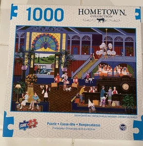 Hometown Collection Puzzle "Check In At The Peacock" von Heronim - Bild 1 von 3