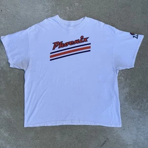 VINTAGE Phoenix Suns Men Shirt 2XL White Logo Adidas Steve Nash 13 Graphic Y2K 3 - Picture 1 of 7