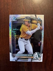 2025 Bowman Chrome Mega BCP-170 Shotaro Morii SP 1st Bowman Mojo Refractor 🔥🔥 - Bild 1 von 2