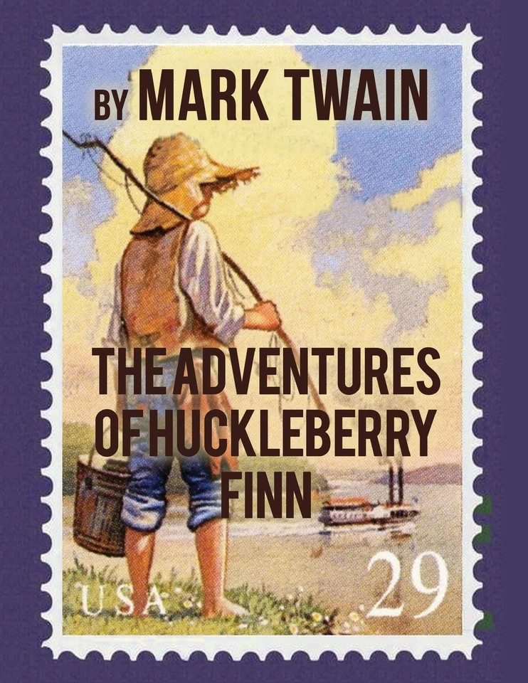 The Adventures of Huckleberry Finn (Extra Large Print)-Twain, Ma - Image 1 of 1