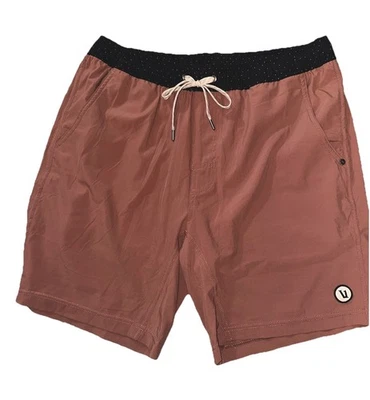 Pantalones Cortos Para Hombre Vuori Kore Forrados Marsala Atléticos Talla L Grande V302 NUEVO SIN ETIQUETAS 7” Foto 1 de 4