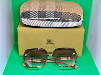 Burberry BE 4379D 4030/69 58 Sunglasses Women's Brown Gradient Square Shape - Image 1 of 4