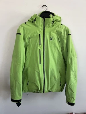 Spyder Green Snowboard/Ski Jacket Med Hokkaido GTX Tri Point Gore-Tex - Image 1 of 4