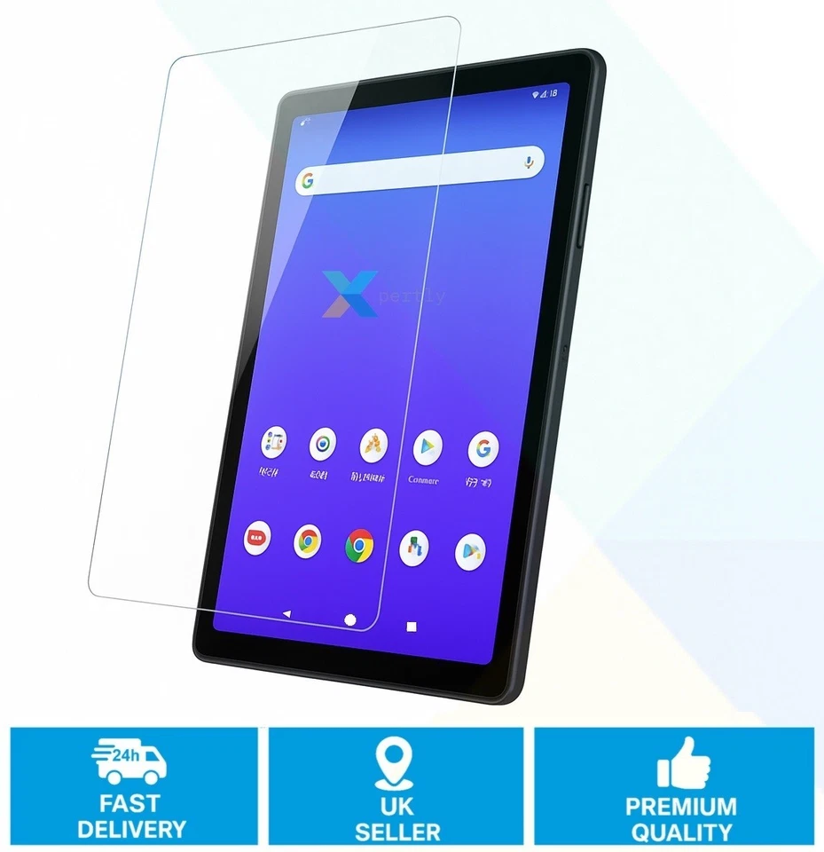 Glass Screen Protectors For Acer ACTAB1024 Protective Glass Protection Film UK - Image 1 of 2