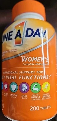 One A Day Women's Complete Multivitamin 200 Tabs Exp Date 09/25 - Image 1 of 4