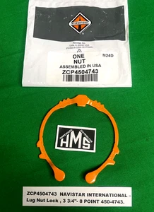 ZCP4504743  NAVISTAR INTERNATIONAL - Lug Nut Lock , 3 3/4"- 8 POINT 450-4743 - Picture 1 of 3