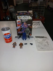 Vintage 1980s Computer Warriors Pepsi Can With Box And Extra Figure - Picture 1 of 5