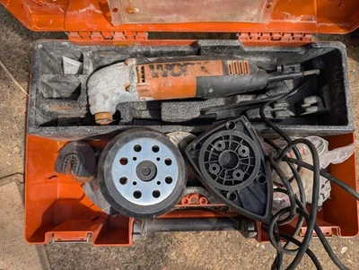 WORX Multi-Purpose Oscillating Power Tool Set – Sander, Grinder, Attachments  - Image 1 of 4