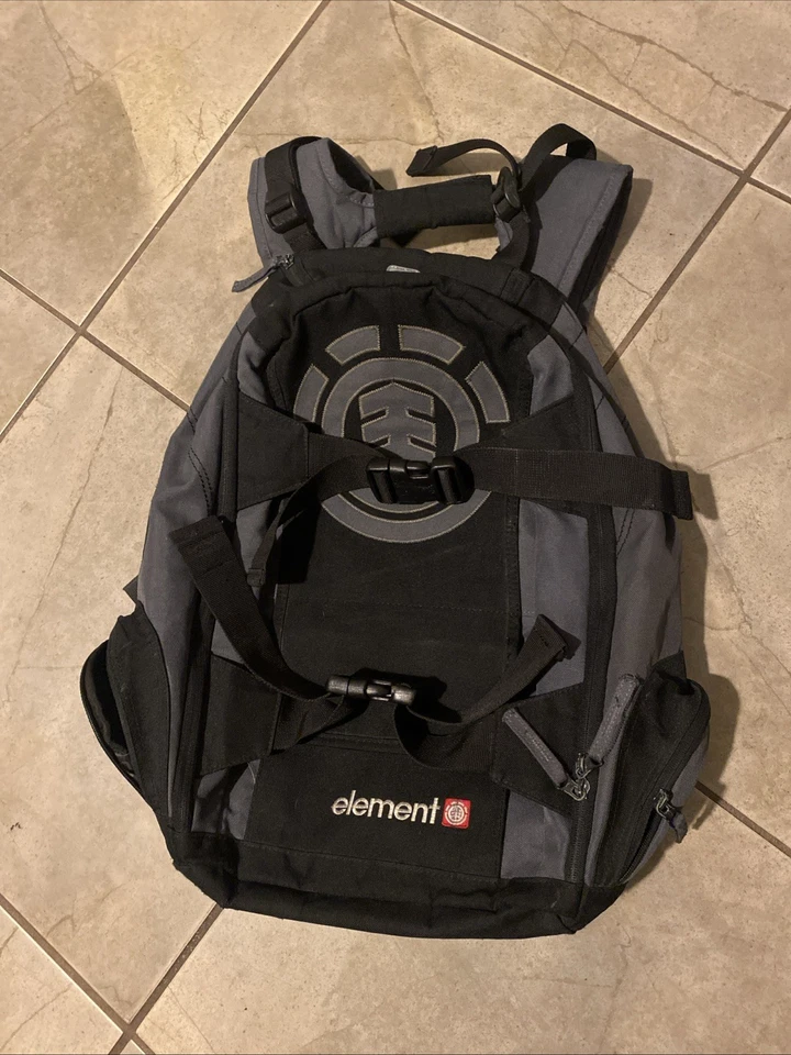 Mochila Element Vintage Y2K Skateboards Mohave Board Correas para Patín Escolar Foto 1 de 4