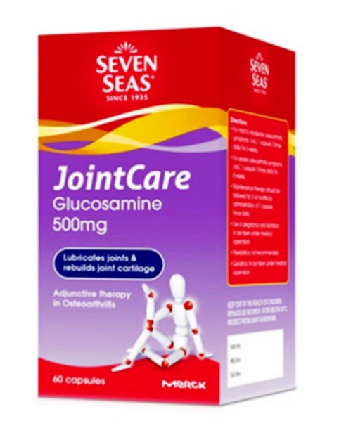 SEVEN SEAS Joint Care Glucosamina 500mg 60'S Lubrica y reconstruye el cartílago articular Foto 1 de 1