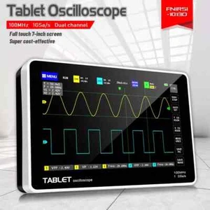 FNIRSI 1013D Dual Channel Touchable Panel Oscilloscope Mini 7" Touch Panel 2CH - Picture 1 of 22