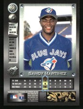 Sandy Martinez 1996 Metal Universe #123 Baseball Card