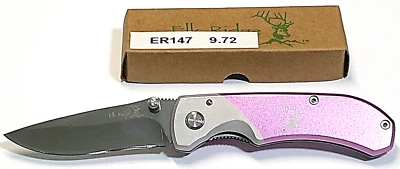 CUCHILLO ELK RIDGE ROSA LINERLOCK ER147 Foto 1 de 4