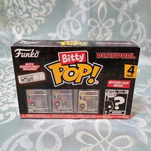 Bitty Pop ! Deadpool Funko. n° 1344 - 780 - 1343 + 1 mystery - Imagen 1 de 3