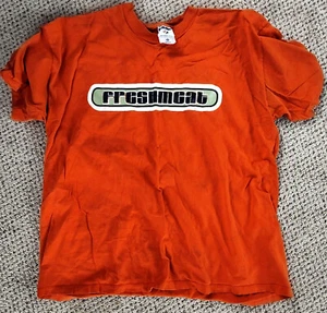 Vintage Orange Freshmeat t-shirt Linux Open Source Diablo - XL - Very Rare HTF - Picture 1 of 4