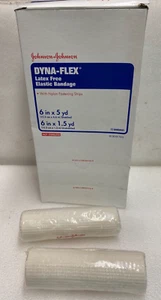 Johnson & Johnson Dyna-Flex Elastic Bandage 6 in x 5 yds - 12CT/BOX - Picture 1 of 5