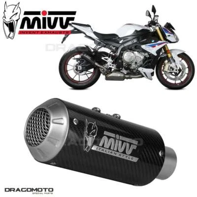 échappement BMW S 1000 R 2017 2018 MIVV Mk3 Carbone - Photo 1/4