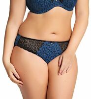 Elomi Portia Brief Panty #EL4155 Sizes Large thru 4XL in Monarch Print NWT $32