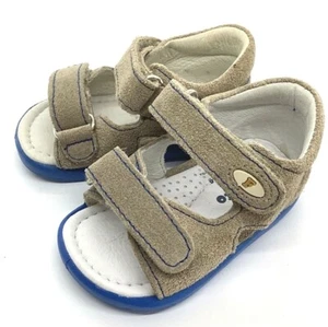 Falcotto Baby Sandale Wildleder Open Toe USA 3 - Bild 1 von 5