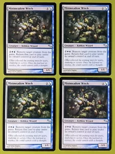 Mistmeadow Witch x4 Shadowmoor 4x Playset Magic the Gathering MTG - Picture 1 of 1