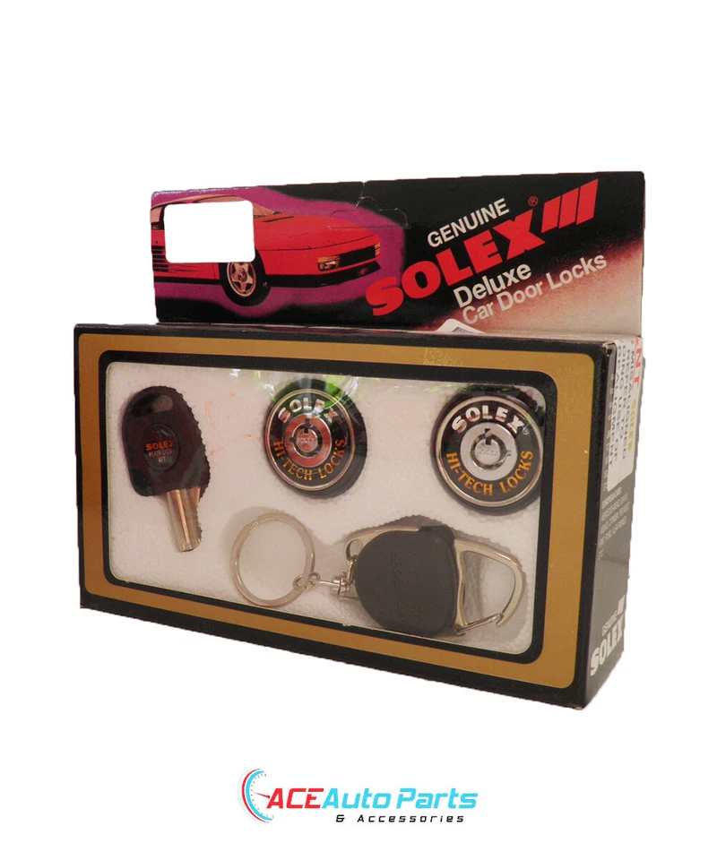 Solex Anti Theft Door Locks for Holden Gemini TD TE TF TG Wagon & Panel Van - image 1 of 1