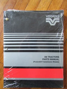 Versatile D6 Tractor Parts Manual Book Powershift transmission Models - Bild 1 von 2
