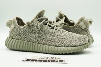 ADIDAS YEEZY BOOST 350 NUEVO TALLA 8.5 LUNA ROCA ÁGATA GRIS AQ2660 Foto 1 de 4