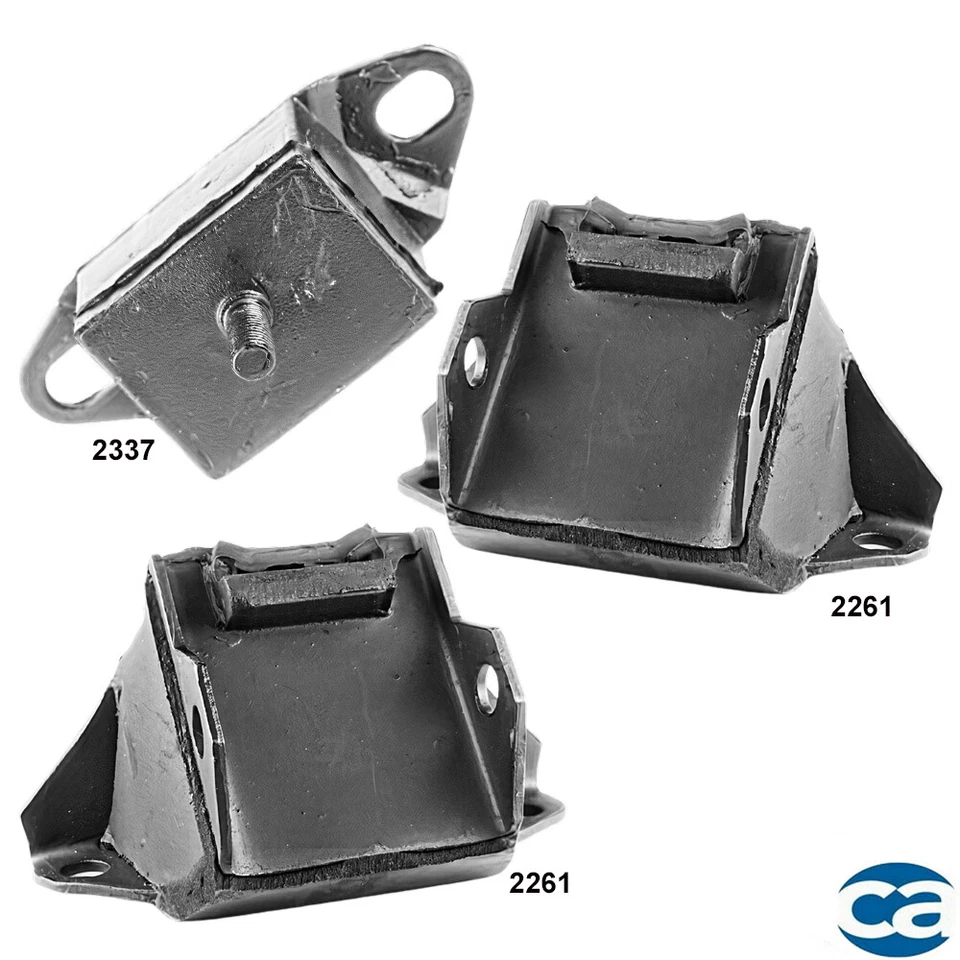 Engine Mounts & Manual Trans Mount 3Pcs Set for Oldsmobile Vista Cruiser 1973 - Image 1 of 3
