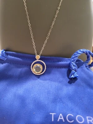 TACORI BOLD BLOOM NECKLACE FEATURING OLIVE QUARTZ REF# SN141Y10 - Image 1 of 4