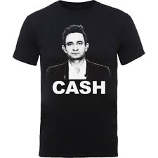 Johnny Cash Straight Stare Police Mugshot Official Tee T-Shirt Mens