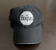 The Beatles Classic Drum Logo Adjustable Hat Baseball Cap Black Official Apple