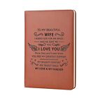 Whlbhg Wife Gifts From Husband To My Dearest Wife Leather Journal Notebook An...