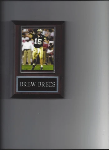 DREW BREES PLAQUE PURDUE BOILERMAKERS FOOTBALL NCAA Cover