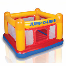 Intex Playhouse Jump-o-Lene Inflatable Bouncer 68.5x68.5x44in - Multicolour