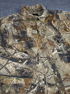 Vintage Browning Shirt Mens Xl Realtree AP Camo Odorsmart Deer Turkey Hunting - Picture 1 of 10
